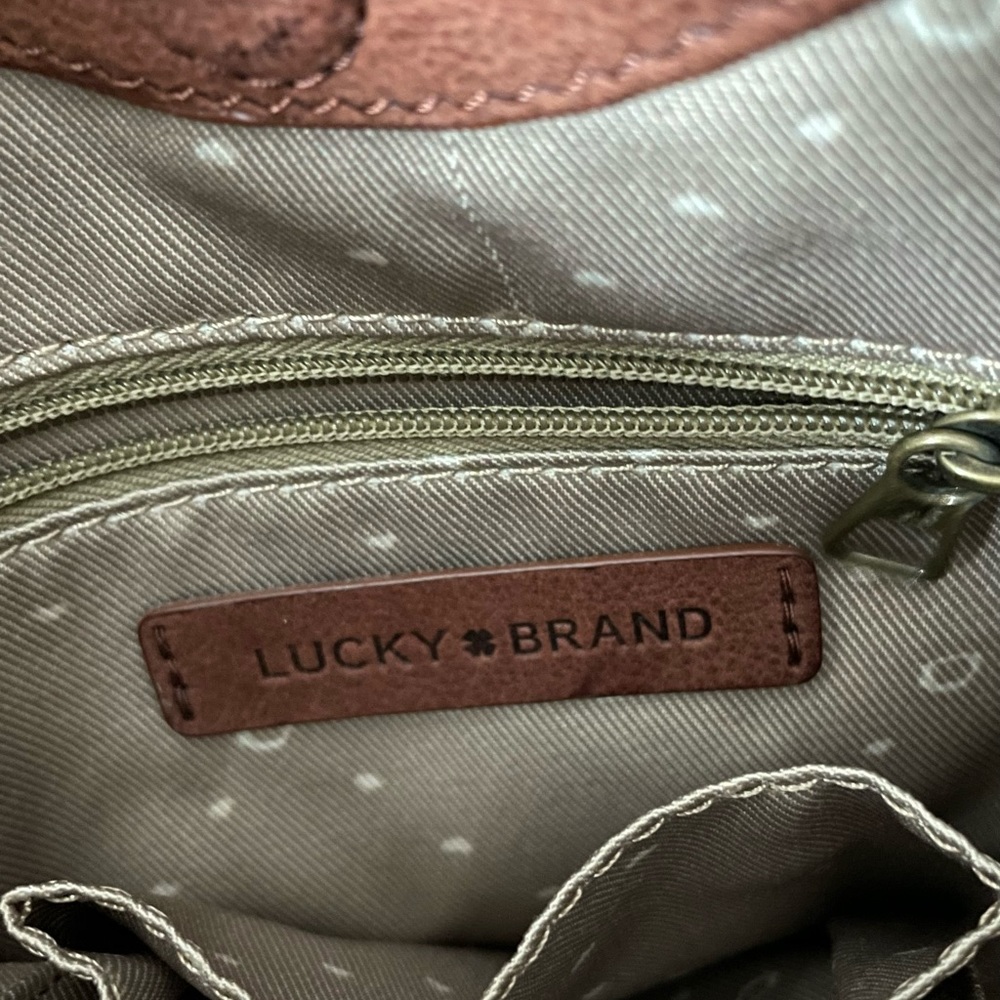 Lucky Brand Brown Crossbody Bag - Picture 5 of 8